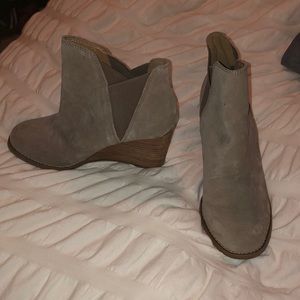 Lucky Brand Wedge Booties